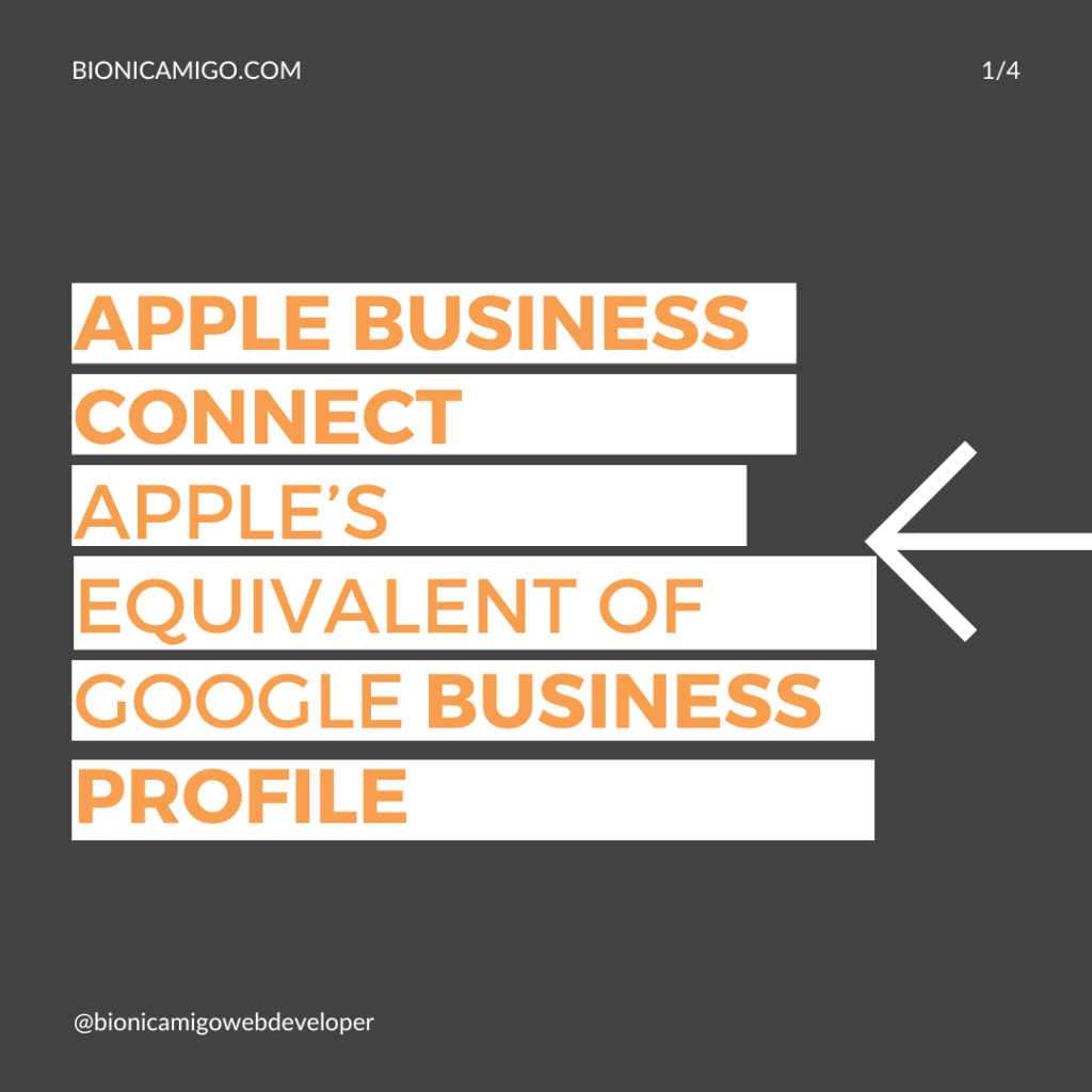 Apple Business Connect Apple's Version of Google Business Profile